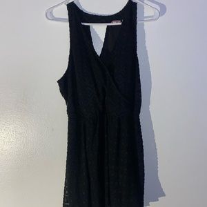 Black formal dress